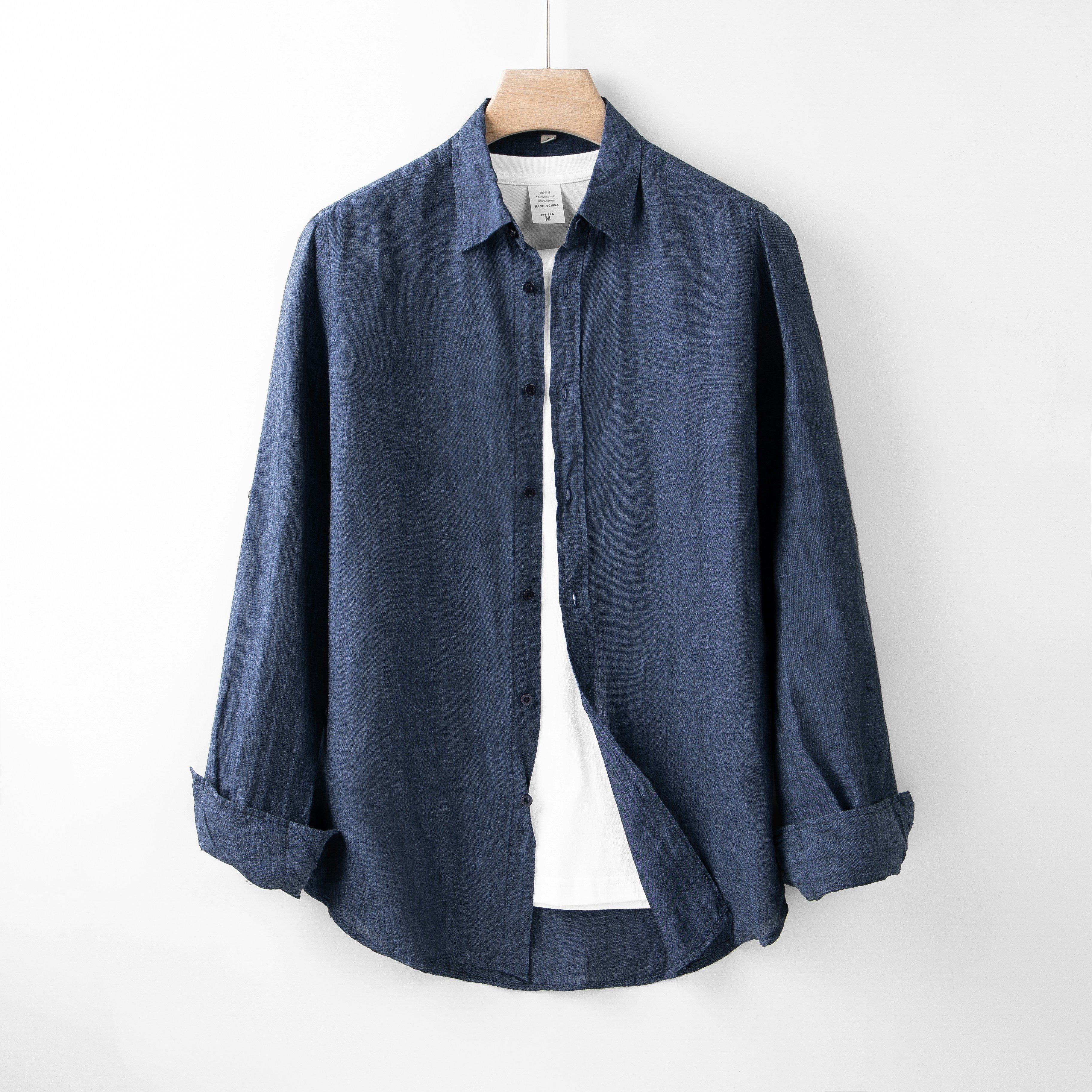 Men Blue shirt